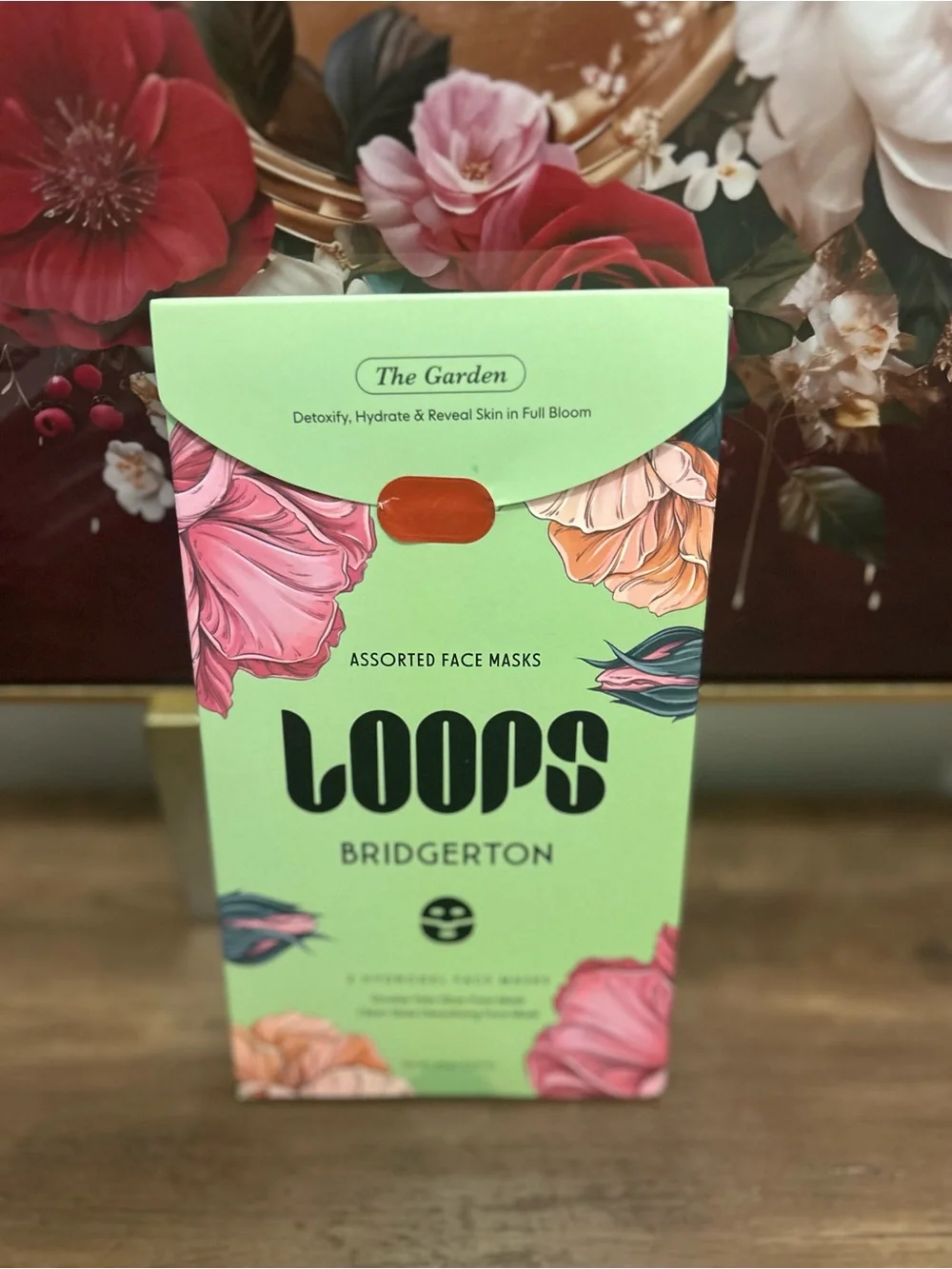 LOOPS x Bridgerton: The Garden Hydrogel Facial Masks